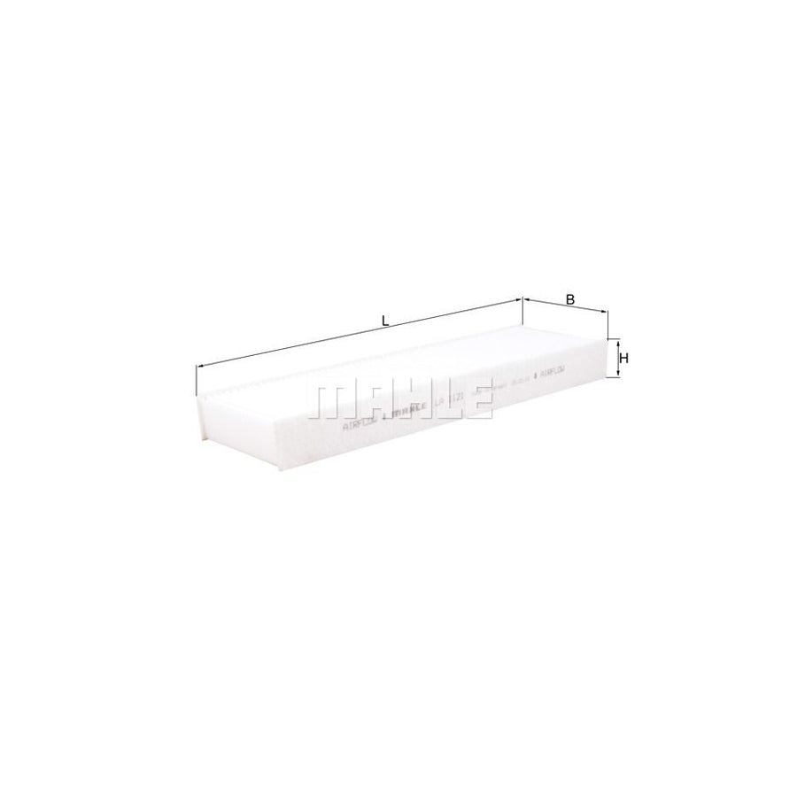 MAHLE ORIGINAL LA 1121 Pollen filter Particulate Filter