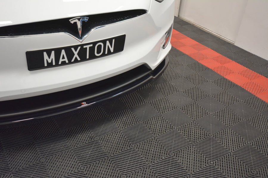 Maxton Design Tesla Model X Front Splitter V.1