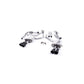 MillTek Audi B9 Non-Resonated Cat-Back Exhaust System (S4 & S5)