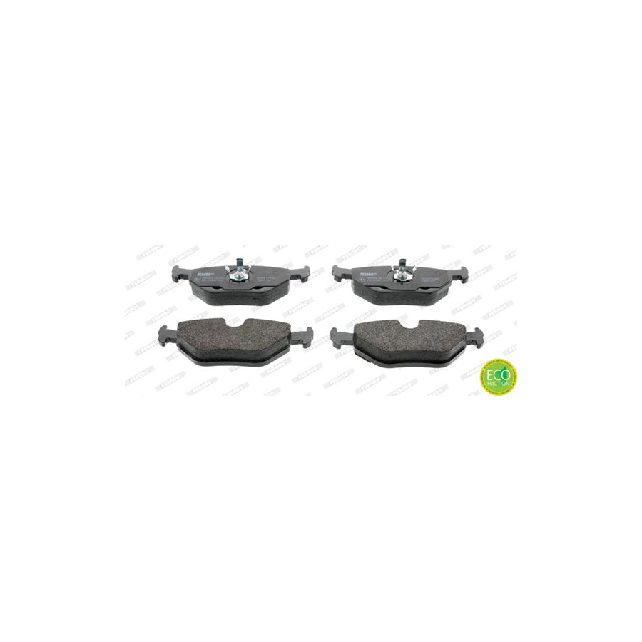 Ferodo Sl Fsl1483 Brake Pad Set Prepared For Wear Indicator With Piston Clip