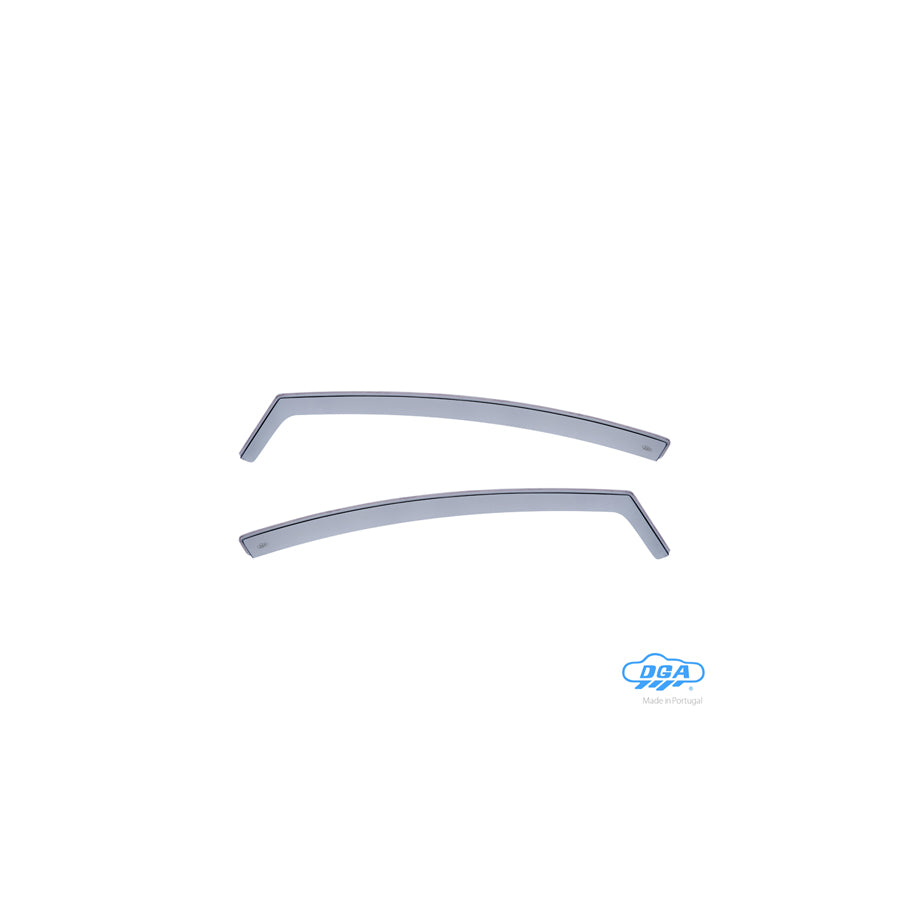 DGA 22013 Wind deflectors for SEAT Leon II Hatchback (1P1) Arrow direction, Front, inner