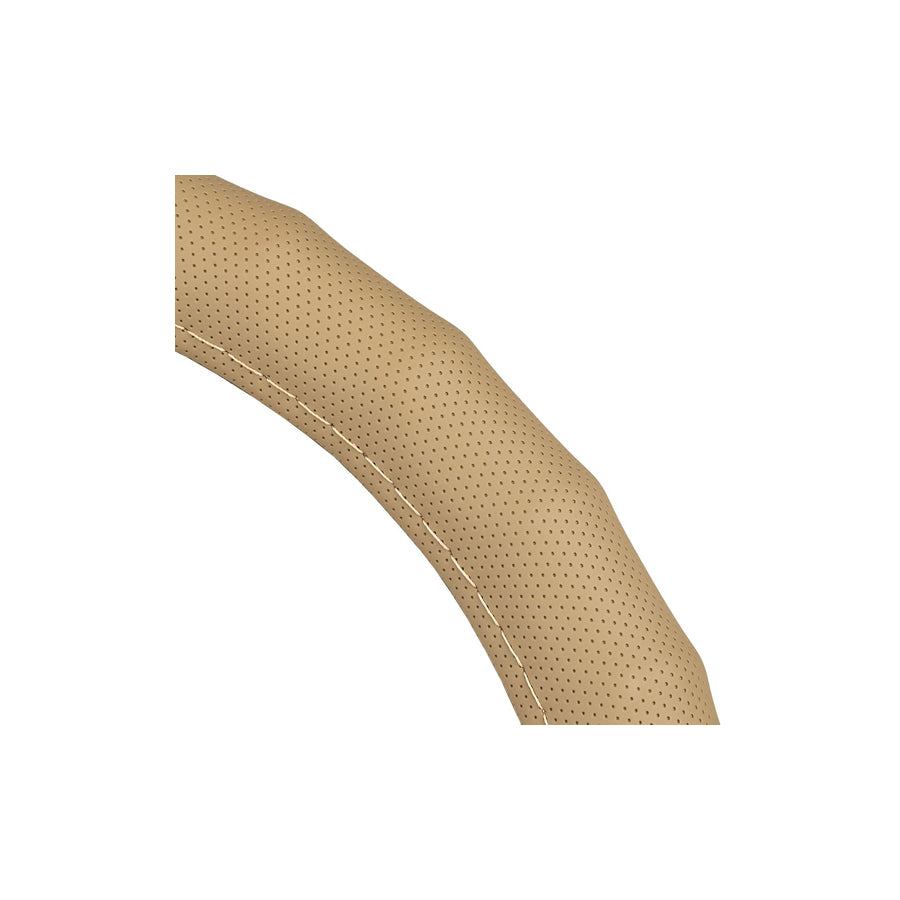 HEYNER SOFT COMFORT PRO 600500 Steering wheel cover Beige, ?: 37-39cm, PVC
