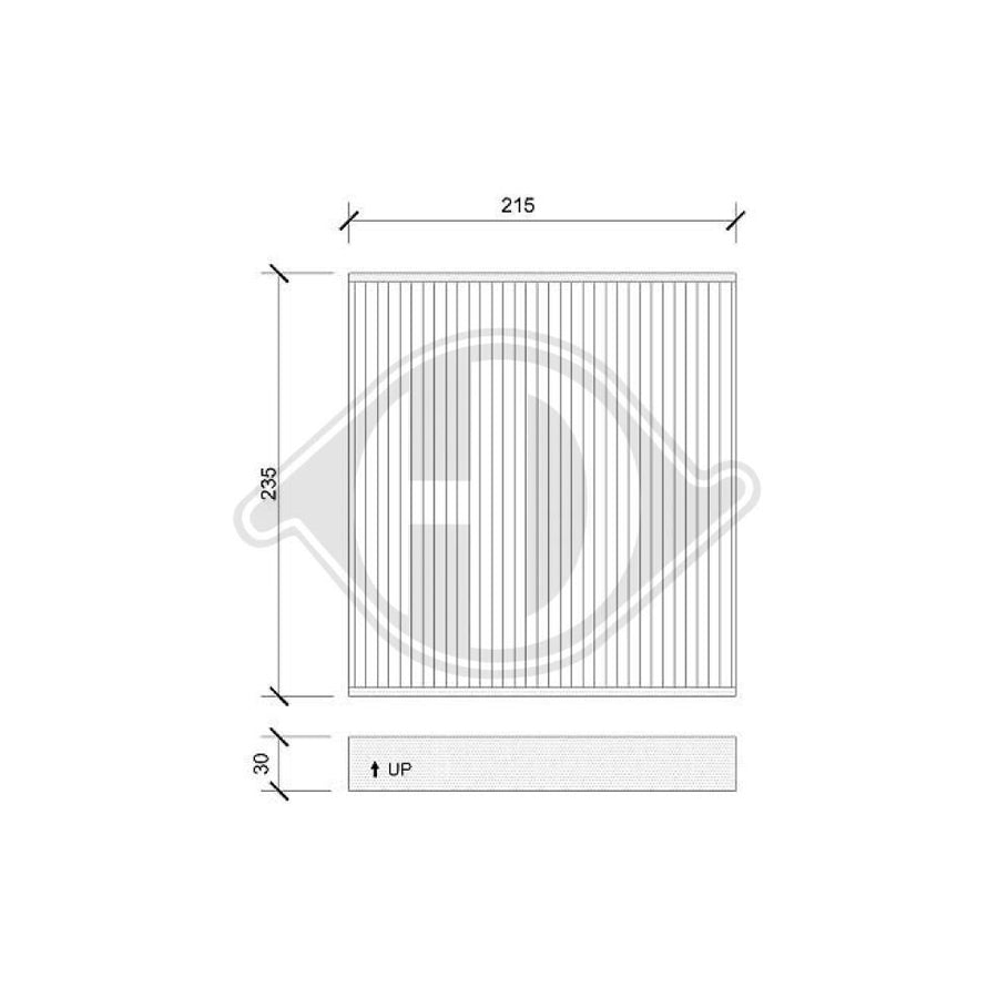 Diederichs Dci1139 Pollen Filter For Lexus Gs Ii (S16) | Duco Car Parts UK Car Parts