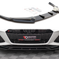 Maxton Design AU-RS6-C8-FD1T Front Splitter V.1 Audi RS6 C8 / RS7 C8 | Duco Car Parts UK Car Parts