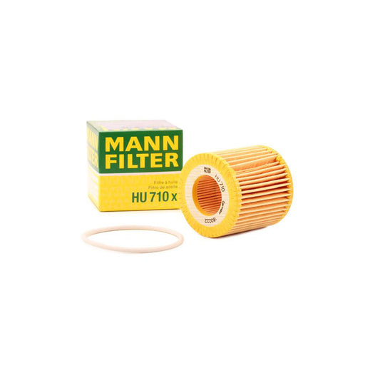 MANN-FILTER HU 710 x Oil Filter with seal, Filter Insert