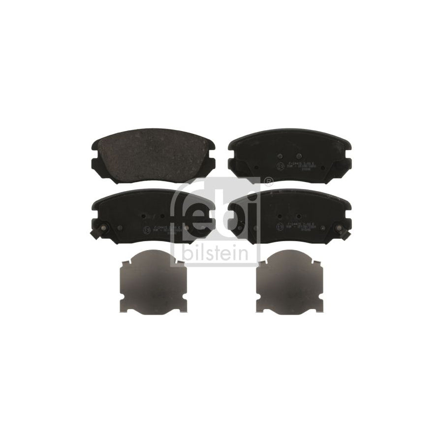 Febi Bilstein 16895 Brake Pad Set Front Axle With Acoustic Wear Warning