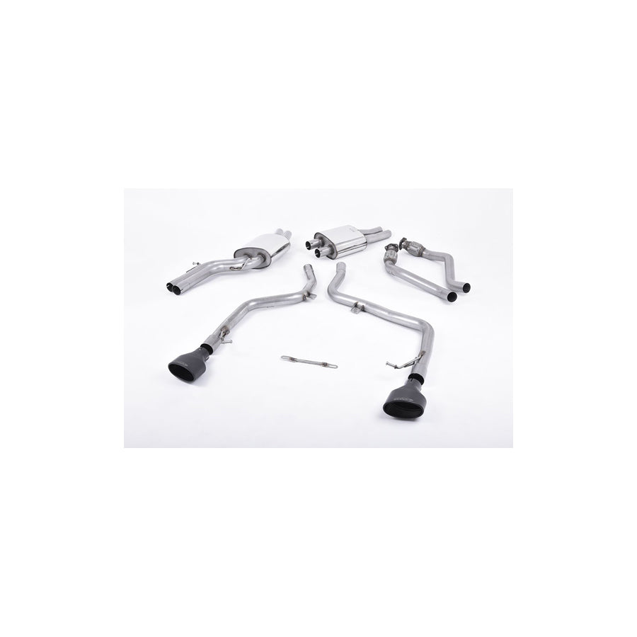 MillTek Audi B8 S4 Race Cat-Back Exhaust