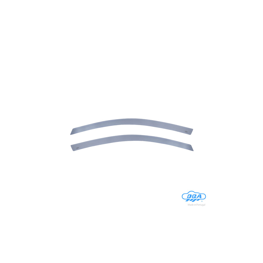 DGA 108033 Wind deflectors for FORD FOCUS Arrow direction, Front, outer