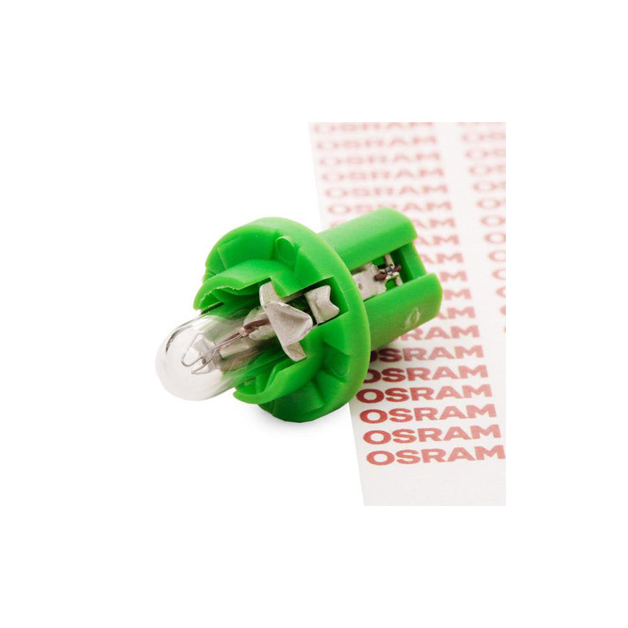 OSRAM ORIGINAL 2722MF Dashboard bulb 12V 2W, Socket Bulb, B8,5d