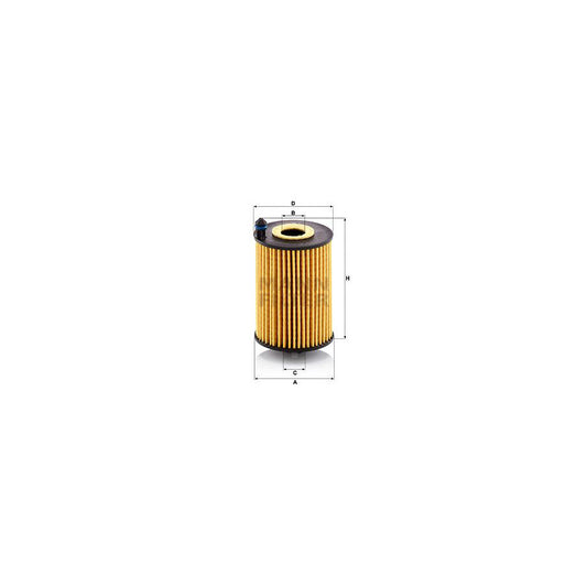 MANN-FILTER HU 7046 z Oil Filter with seal, Filter Insert