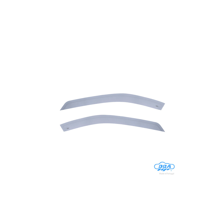 DGA 115012 Wind deflectors suitable for MERCEDES-BENZ C-Class Saloon (W203) Arrow direction, Front, outer