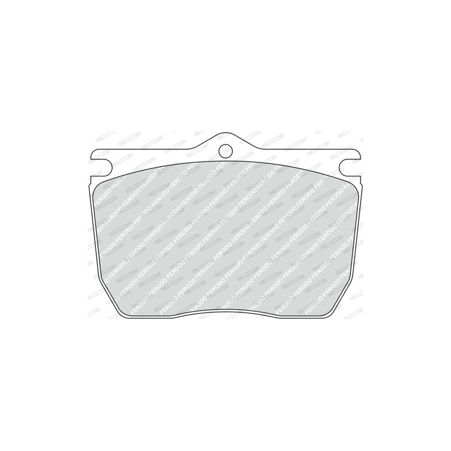 Ferodo Premier Fcv898 Brake Pad Set Not Prepared For Wear Indicator