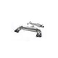 MillTek Audi 8S TTS 2.0TFSI Resonated Cat-Back Exhaust