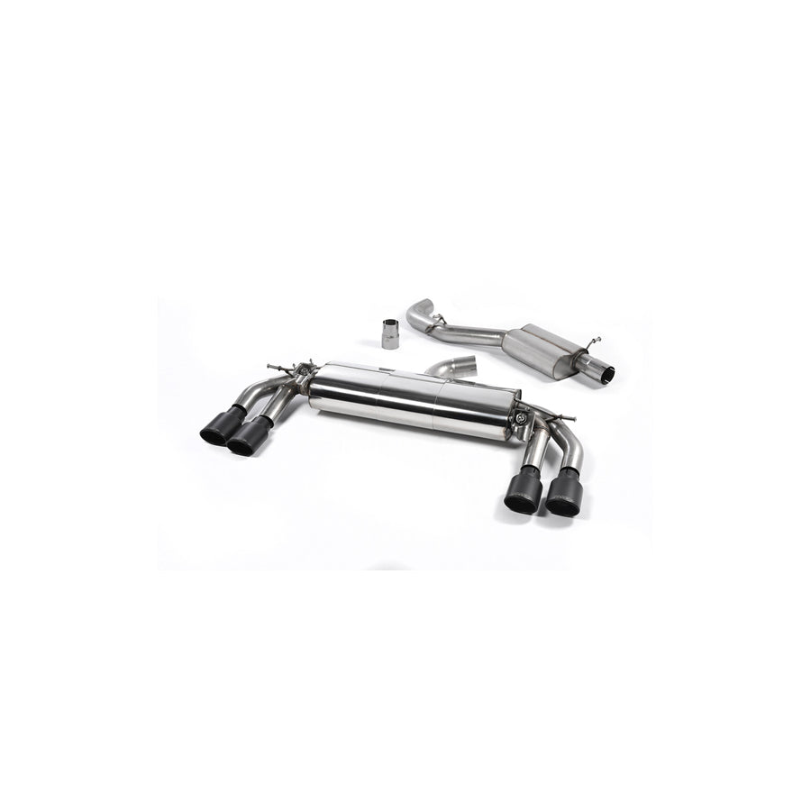 MillTek Audi 8S TTS 2.0TFSI Resonated Cat-Back Exhaust