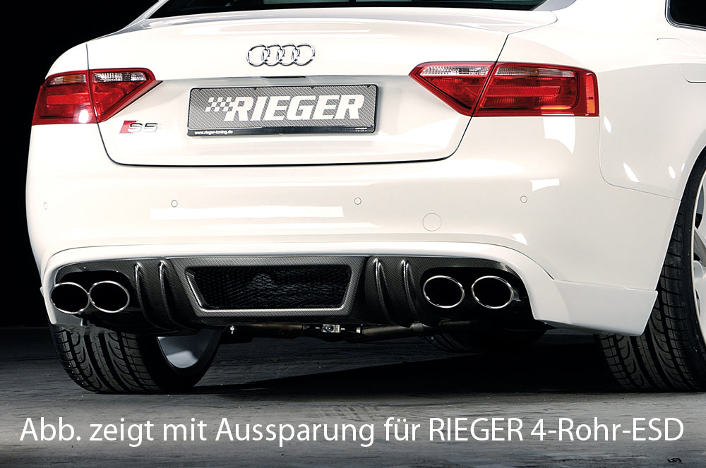Rieger 00099889 Audi B8 B81 A5 Rear Diffuser