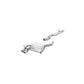 MillTek Audi 8P S3 2.0 Quattro Sportback Cat-Back Exhaust