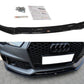 Maxton Design AU-RS7-1F-FD1T Front Splitter V.1 Audi RS7 C7 FL | Duco Car Parts UK Car Parts