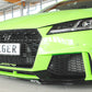 Rieger 00088174 Audi 8J1-FV 8S TTRS Front Splitter - Glossy Black
