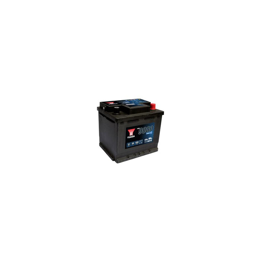 Yuasa YBX9012 AGM Start Stop Car Battery 12V 50Ah