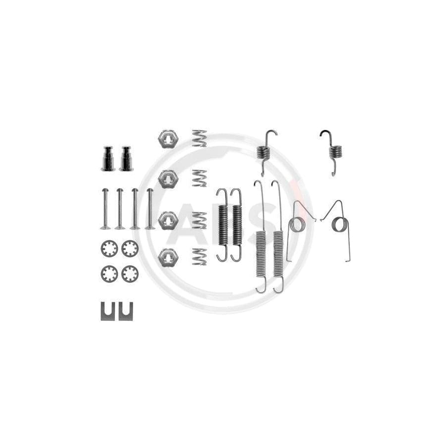A.B.S. 0614Q Accessory Kit, Brake Shoes | Duco Car Parts UK Car Parts