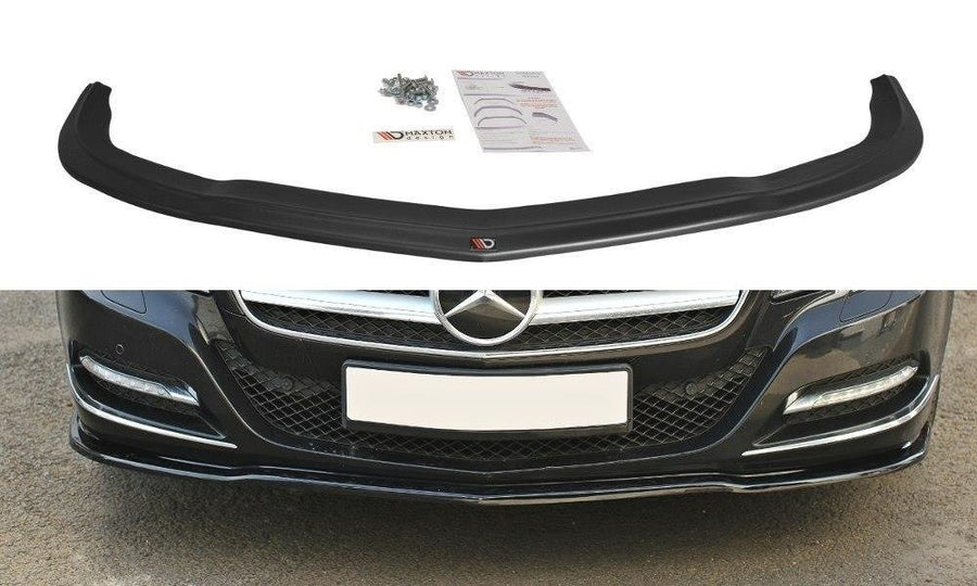 Maxton Design ME-CLS-218F-FD1T Front Splitter V.1 Mercedes Benz CLS-Class C218 | Duco Car Parts UK Car Parts