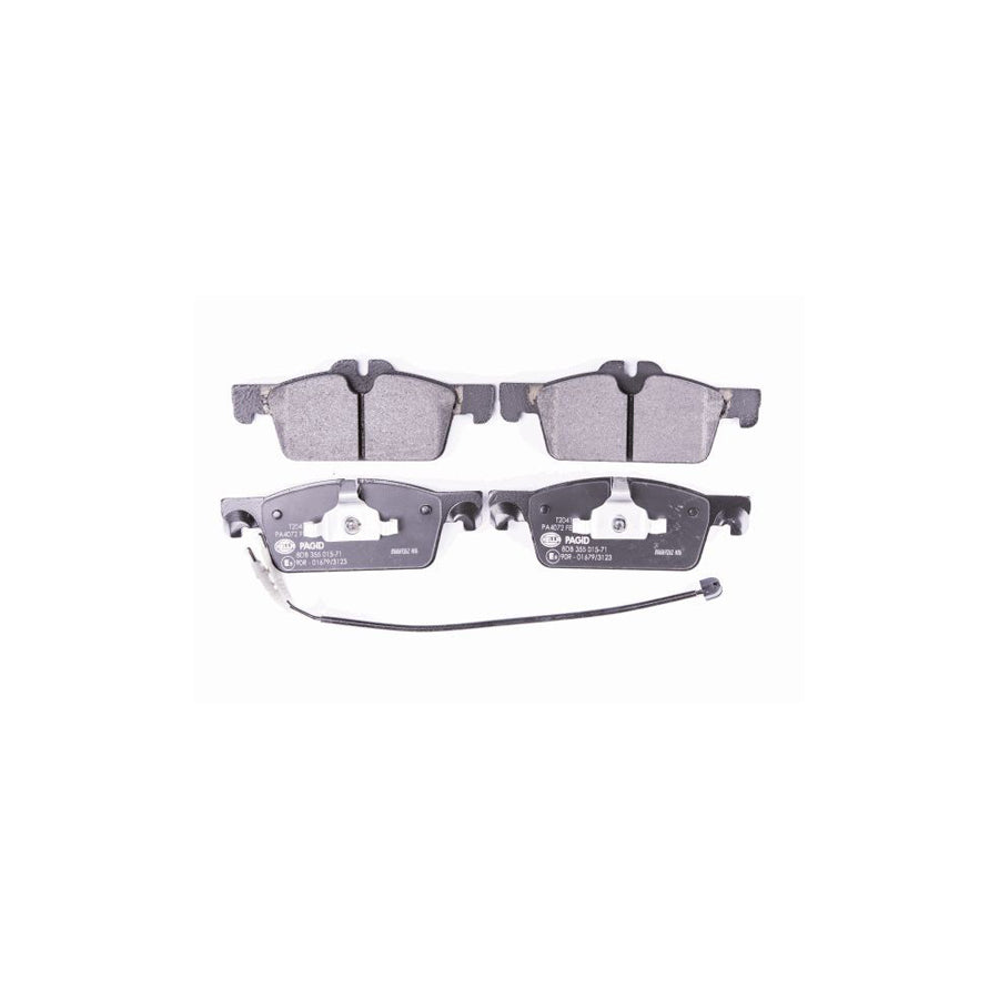 Hella 8DB 355 024 641 Brake Pad Set For Toyota Tacoma Ii Pickup _N2_ Excl Wear Warning Contact