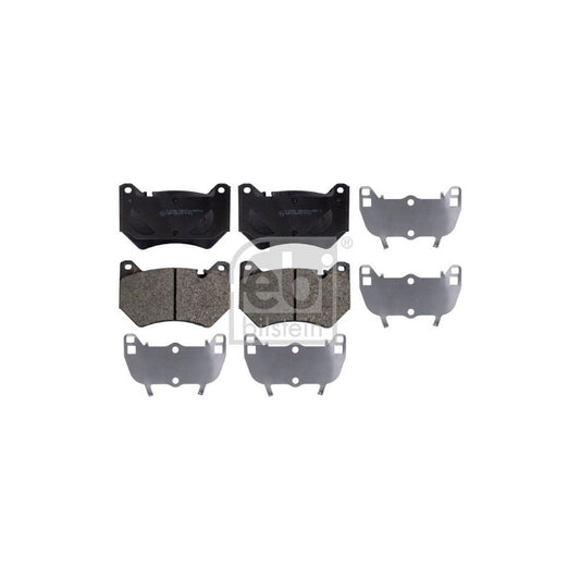 Febi Bilstein 177186 Brake Pad Set For Audi Q5 Front Axle Prepared For Wear Indicator