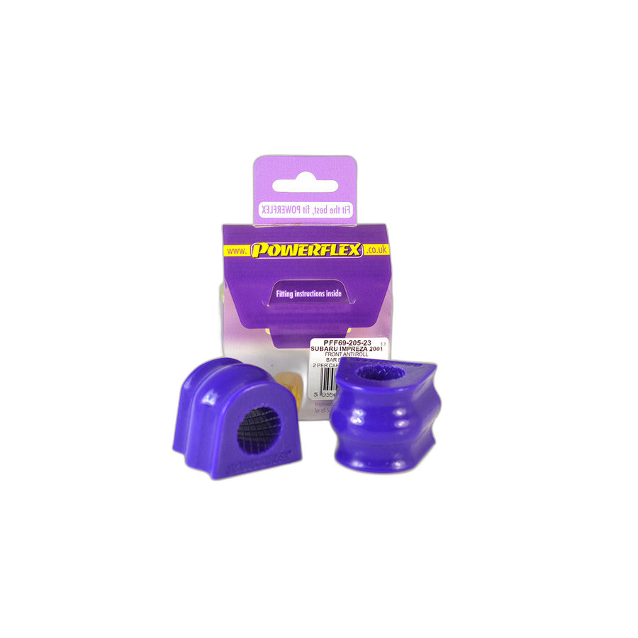 Powerflex PFF69-205-23 Subaru Front Anti Roll Bar Bush 23mm (Inc. Legacy, Impreza, Forester) | Duco Car Parts UK Car Parts