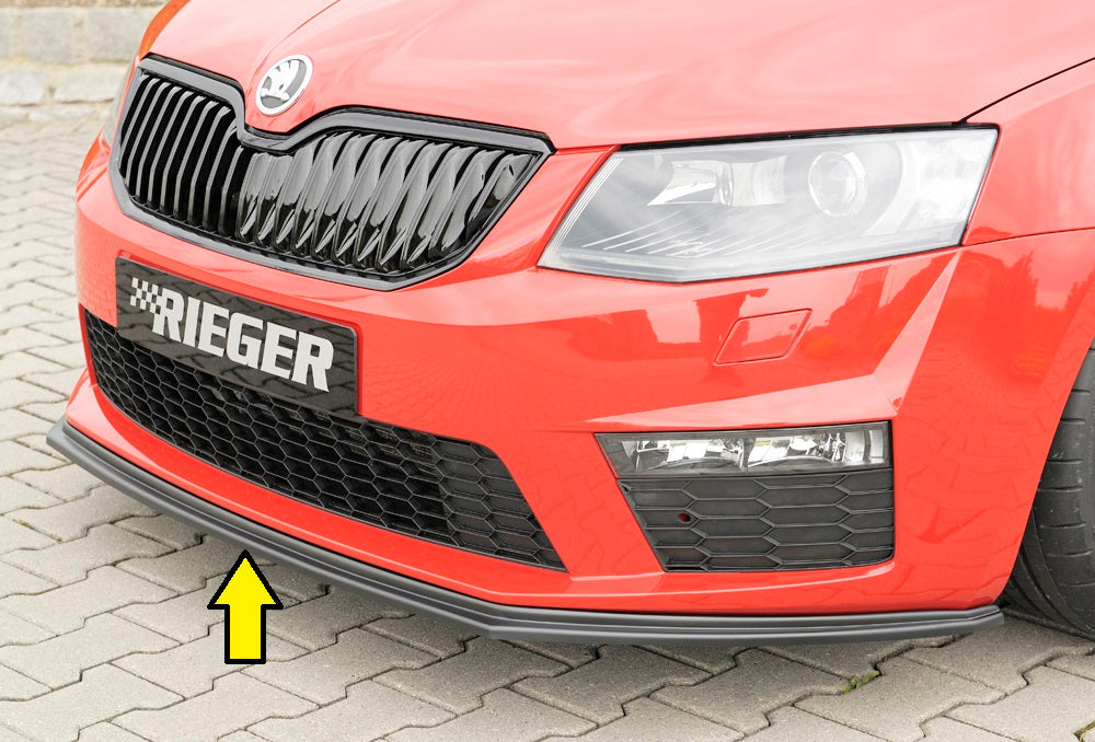 Rieger 00079012 Skoda 5E Octavia RS Front Splitter