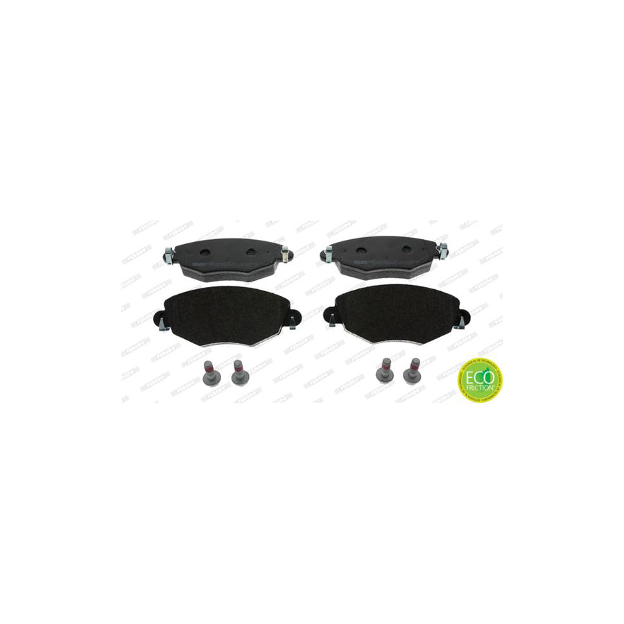 Ferodo Premier Eco Friction Fdb1425 Brake Pad Set Not Prepared For Wear Indicator With Accessories