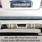 Rieger 00099162 Fiat 500 (312) Rear Diffuser