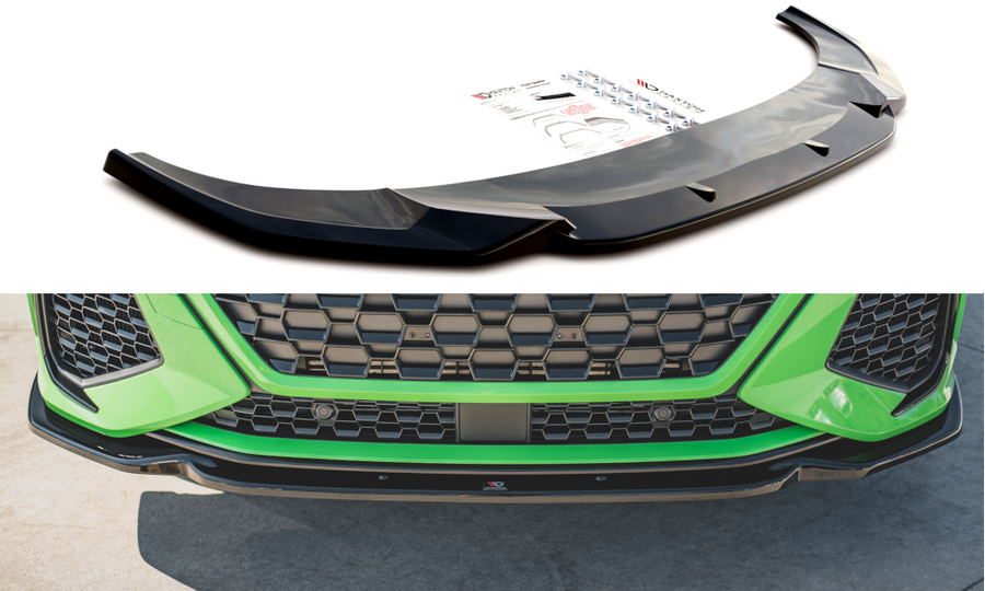Maxton Design AU-RSQ3-2-FD1T Front Splitter V.1 Audi RSQ3 F3 | Duco Car Parts UK Car Parts