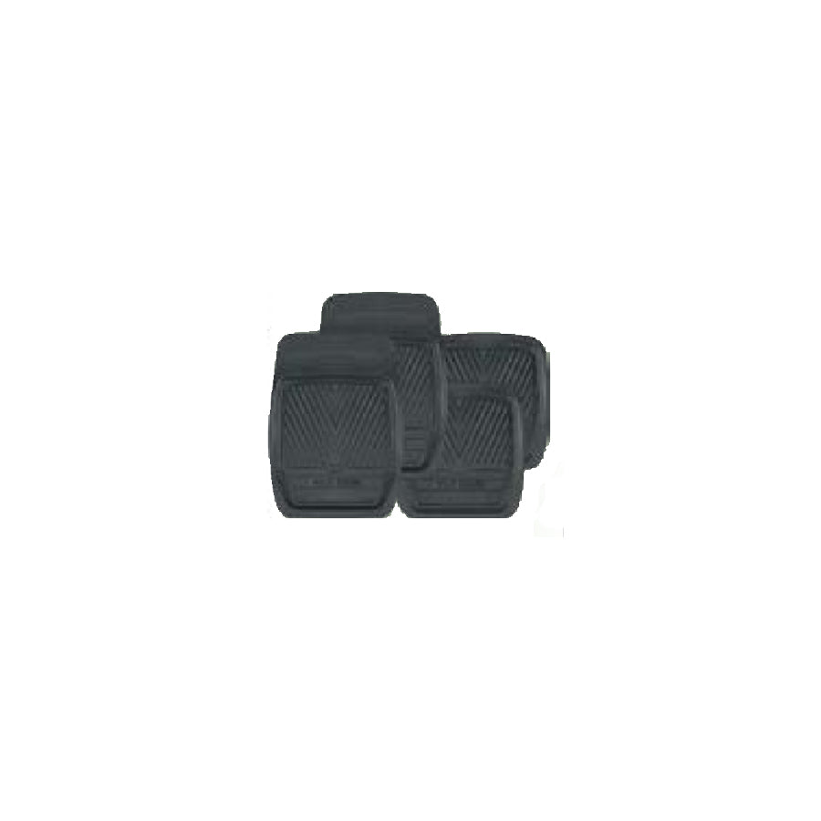 KEGEL Wild Bahn 5-8212-785-4010 Floor mat set Elastomer, Rear, Quantity: 1, Black