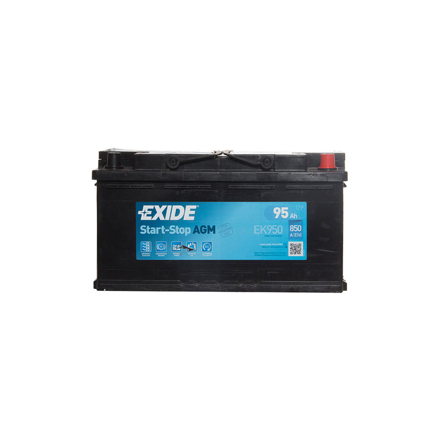 Exide AGM 019 EK950 Car Battery (850Cca) - 3 Year Guarantee