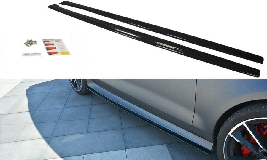 Maxton Design AU-RS7-1F-SD1T Side Skirts Diffusers Audi RS7 C7 FL | Duco Car Parts UK Car Parts