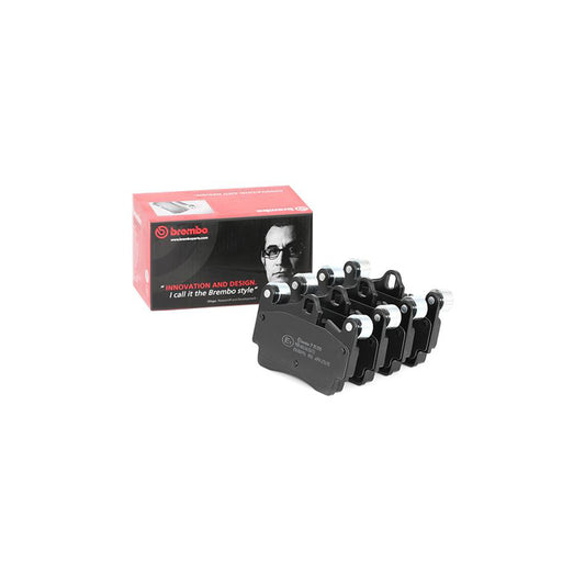 Brembo P 85 070 Brake Pad Set Prepared For Wear Indicator With Counterweights