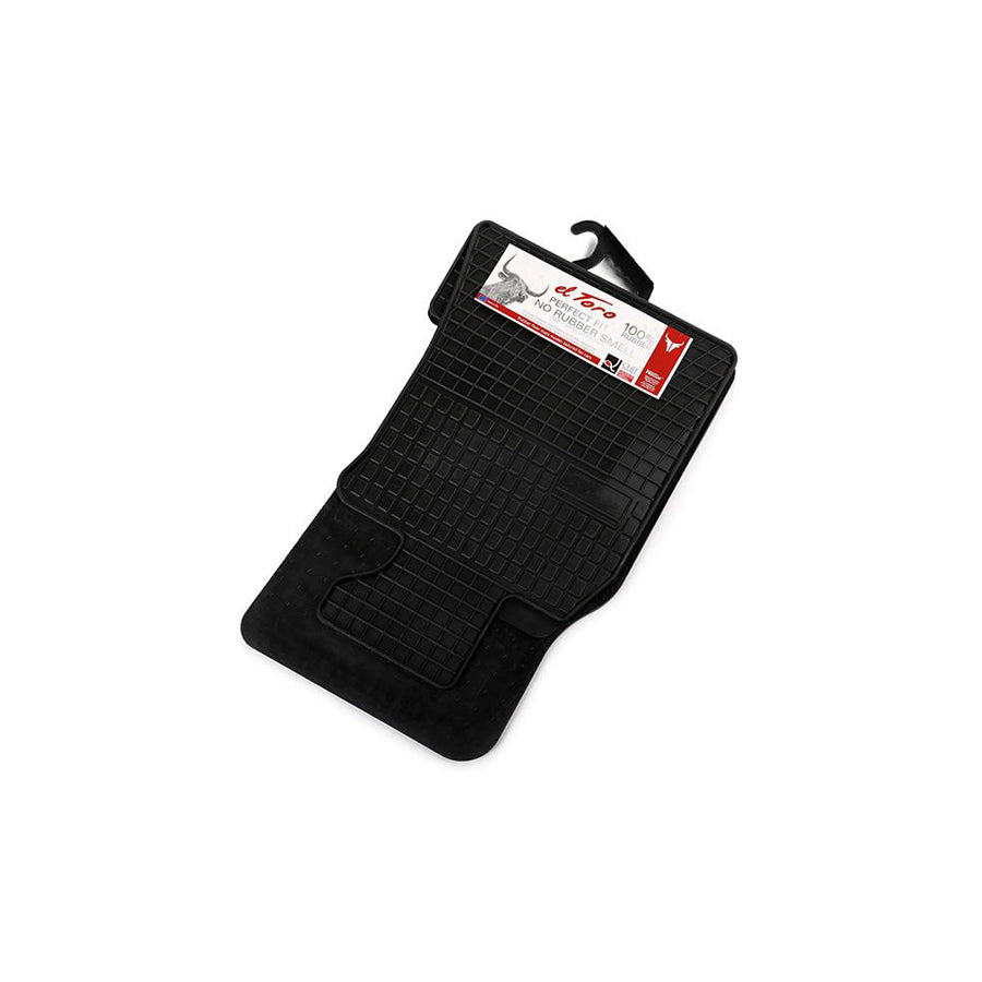 FROGUM Tailored 546382 Floor mat set Elastomer, Front and Rear, Quantity: 4, Black, (LHD)