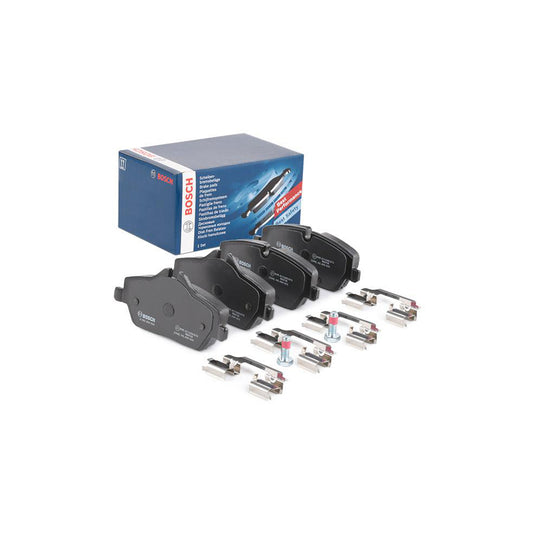 Bosch 0986494588 Brake Pad Set With Anti Squeak Plate With Bolts Screws With Accessories With Spring BP1030