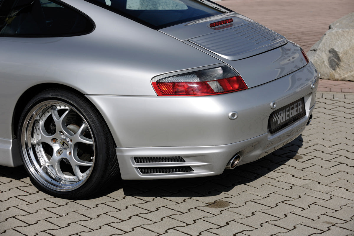 Rieger 00057014 Porsche Typ 996 911 Rear Diffuser for Tailpipe Left & Right