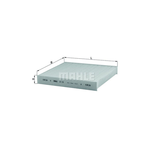 MAHLE ORIGINAL LA 119 Pollen filter Particulate Filter