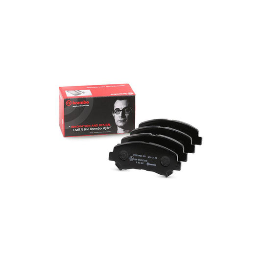 Brembo P 56 062 Brake Pad Set Excl Wear Warning Contact