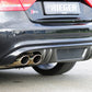 Rieger 00099893 Audi B8 B81 Rear Diffuser for Sport Tailpipe Left & Right (A5 & S5) - Carbon-Look
