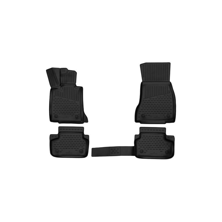 WALSER XTR 75084 Floor mat set Front and Rear