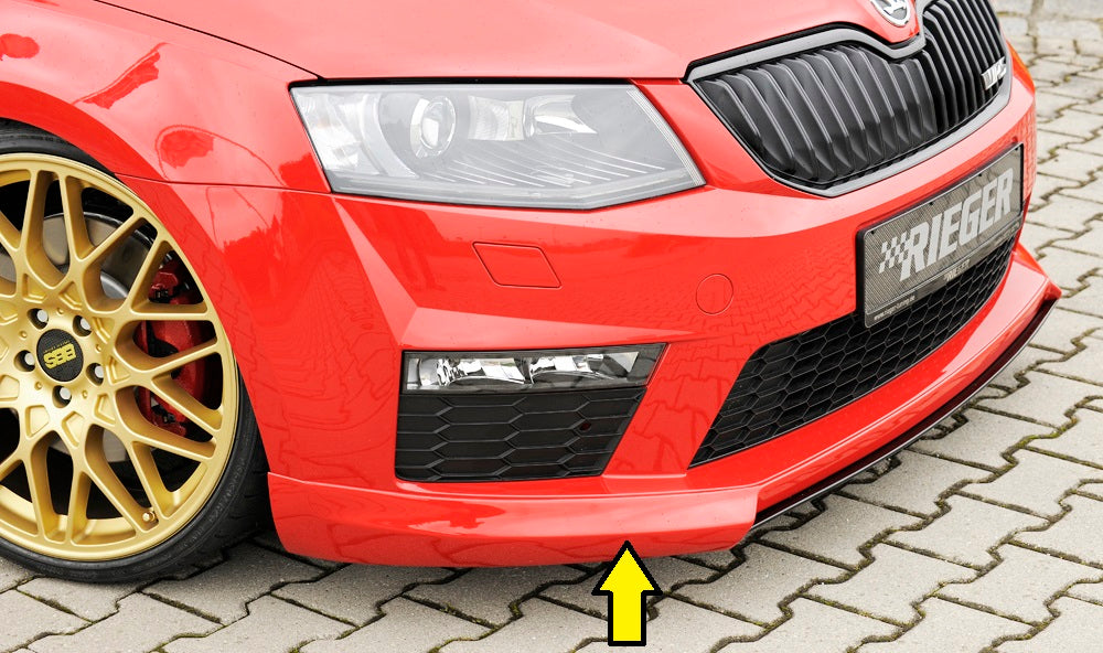 Rieger 00079010 Skoda 5E Octavia RS Front Splitter