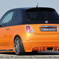 Rieger 00099161 Fiat 500 (312) Rear Diffuser for Twin Tailpipe Centre - Carbon-Look