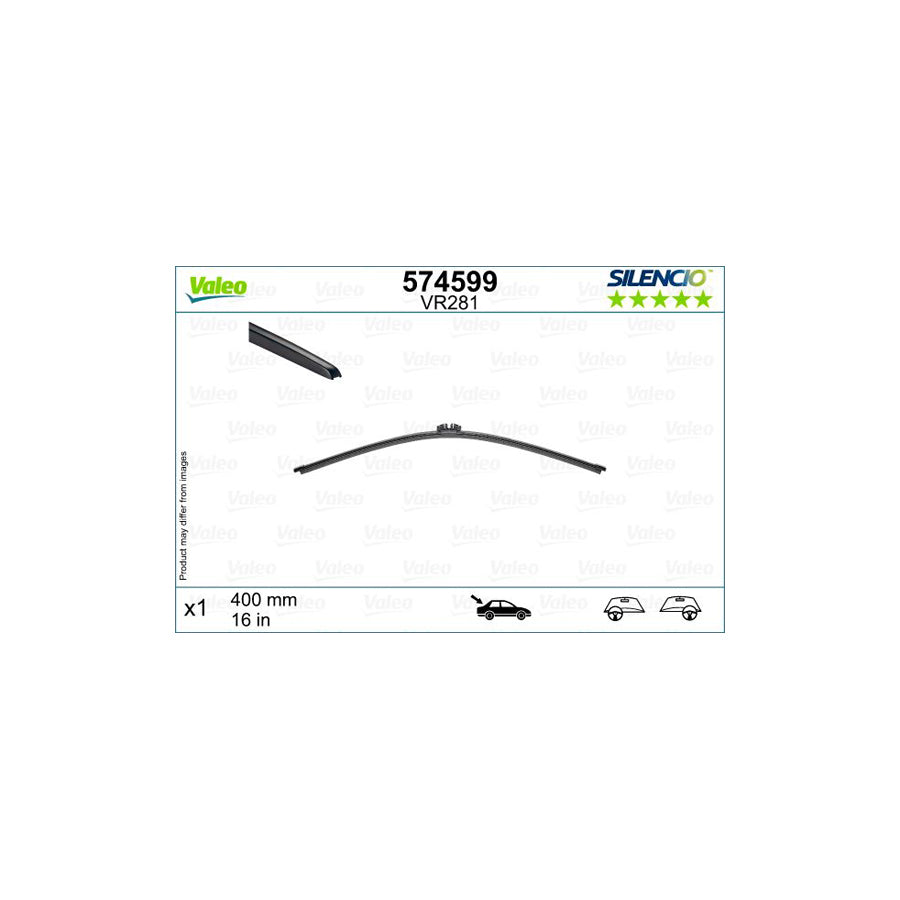 Valeo 574599 Wiper Blade | Duco Car Parts UK Car Parts