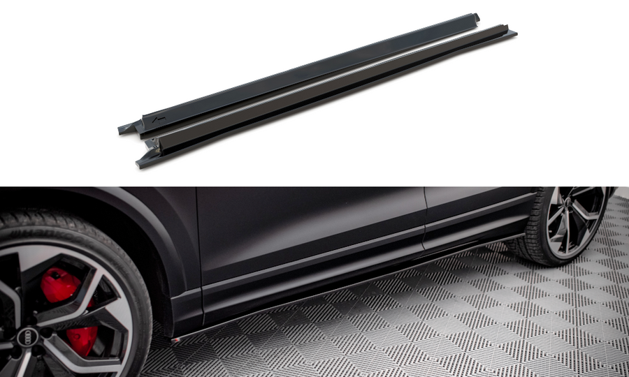 Maxton Design AU-RSQ8-1-SD1T Side Skirts Diffusers Audi RSQ8 MK1 | Duco Car Parts UK Car Parts
