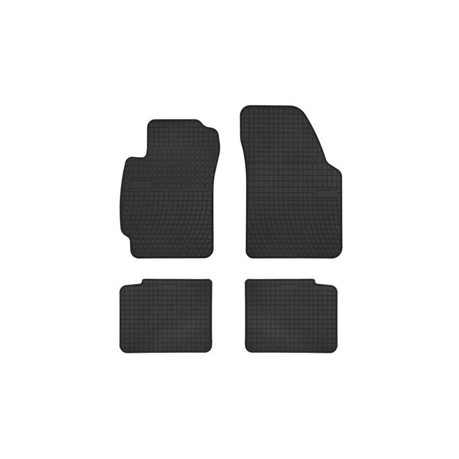 FROGUM Tailored 547303 Floor mat set for HONDA HR-V I (GH) Elastomer, Front and Rear, Quantity: 4, Black, (LHD)