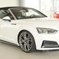 Rieger 00088173 Audi B9 F5 Front Splitter (A5 & S5) - Glossy Black