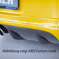 Rieger 00057006 Porsche 988 Boxter Rear Diffuser for Twin Tailpipe Centre